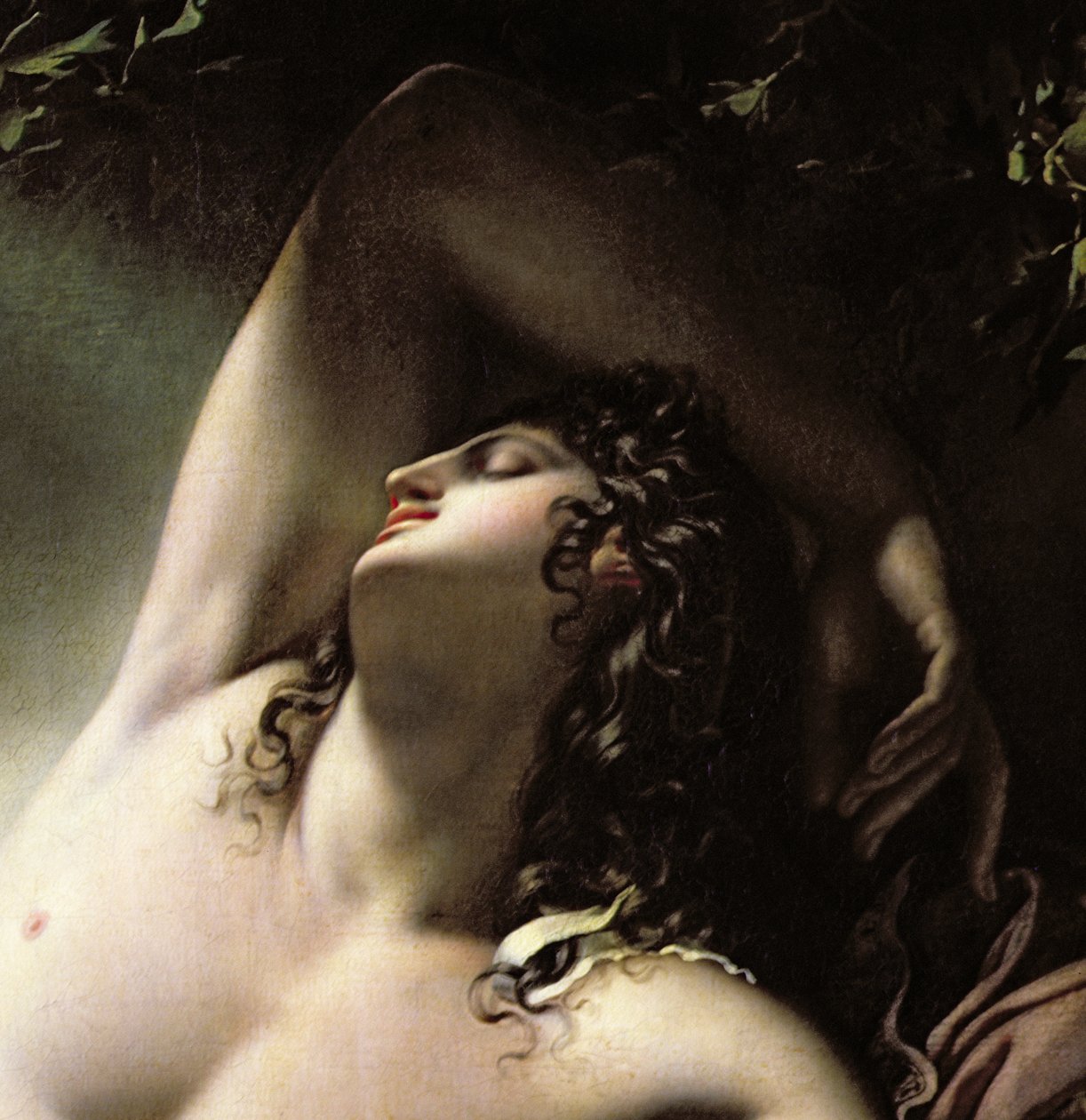 De Slaap van Endymion, 1791 (detail) door Anne Louis Girodet de Roucy Trioson