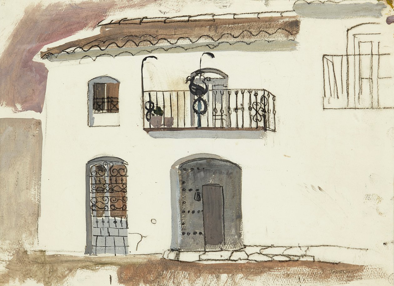 Een Spaans huis door Anne Redpath