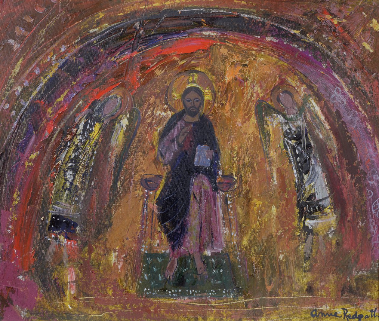 In een kapel, Torcello door Anne Redpath