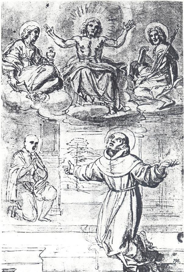 San Diego de Alcalá door Annibale Carracci