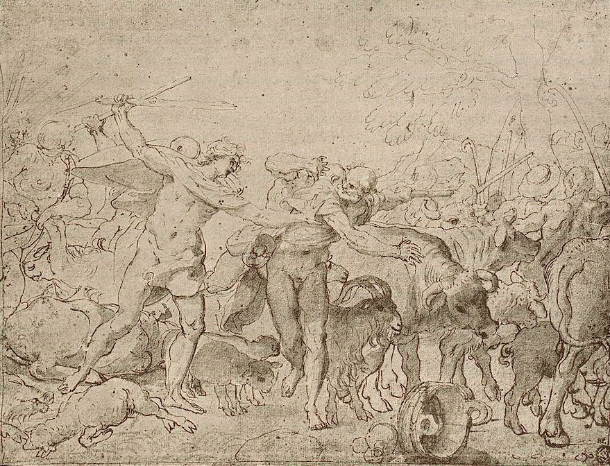 Schets voor Palazzo Magnani Fresco