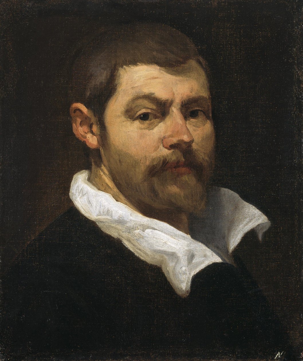 Carracci - Portret van een man, jaren 1590, NGI.673 door Annibale Carracci