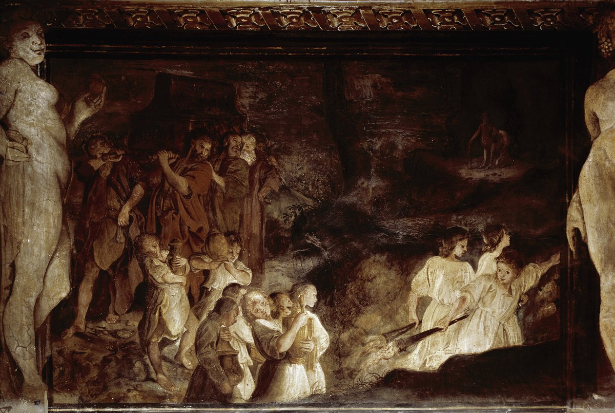 Episode uit het leven van Jason: De valse begrafenissen van Jason door Annibale Carracci