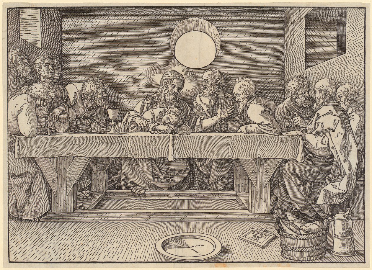 Heilige Familie door Annibale Carracci