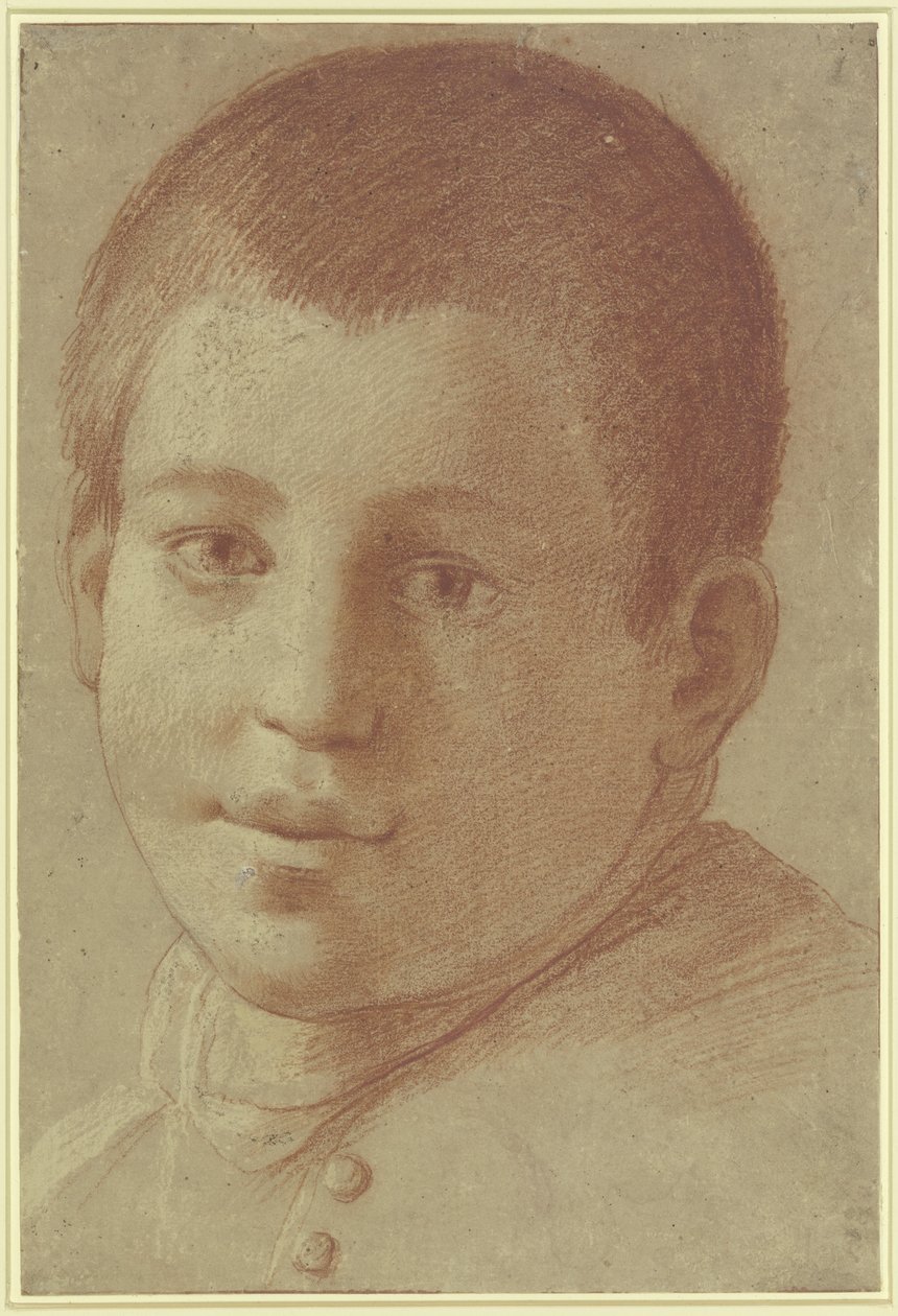 Portret van een jongen door Annibale Carracci
