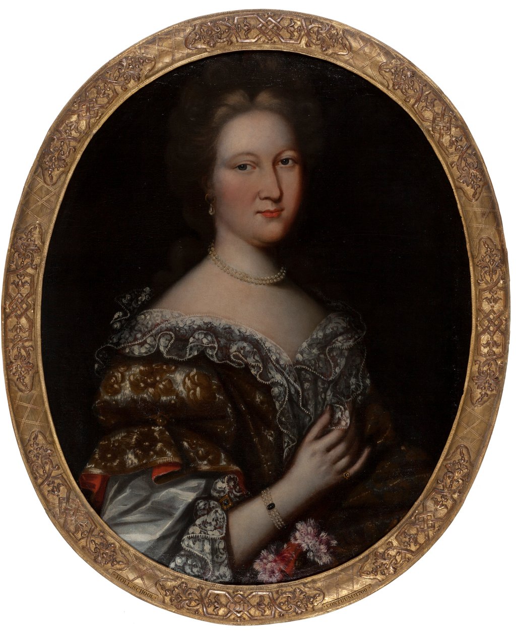 Portret van een vrouw uit de familie Balguerie door Anonymous