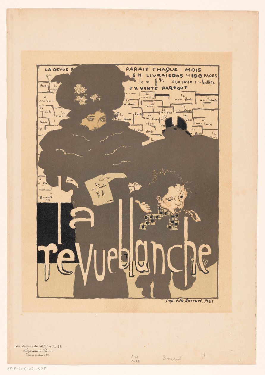 Advertentie voor La Revue Blanche door Anonymous