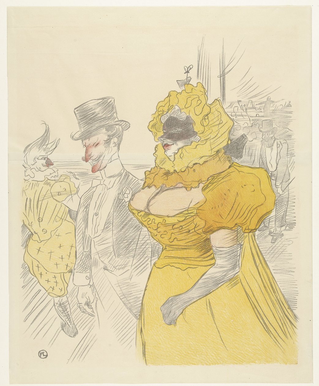 Affiche Au Bal des Etudiants door Anonymous