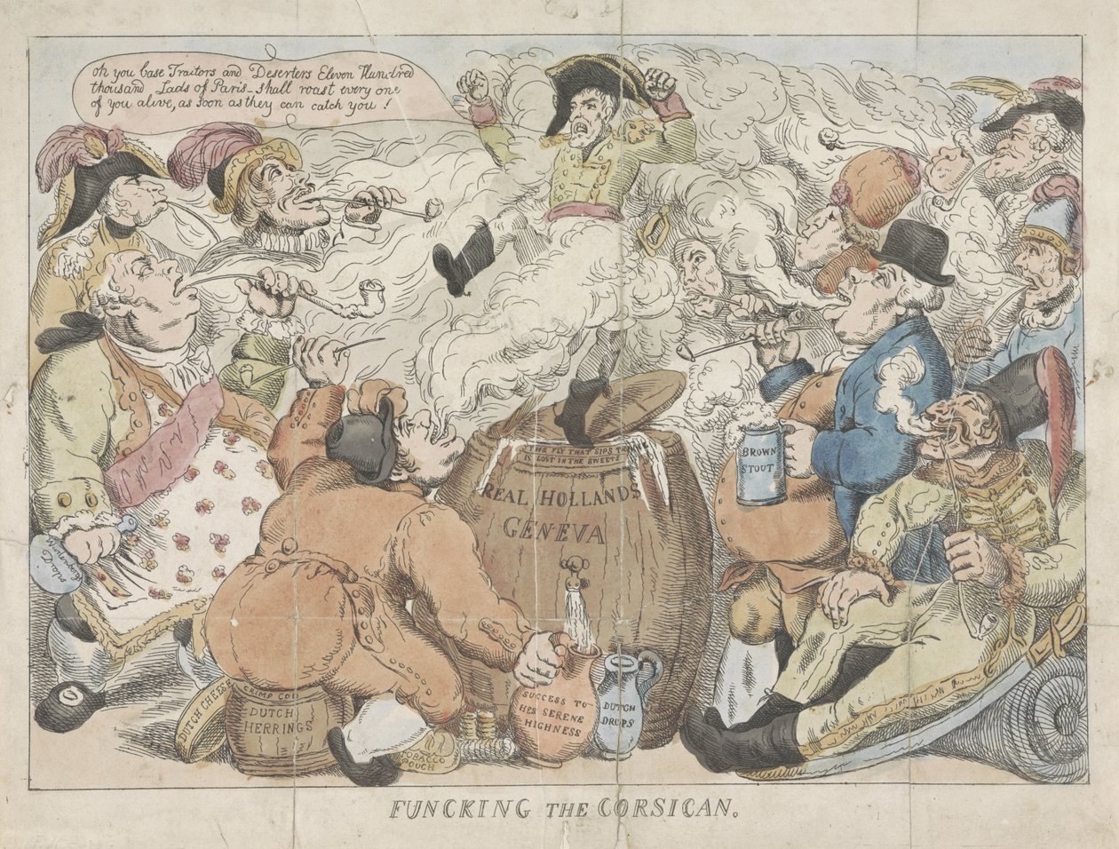 Beroking van de Corsicaan, 1813 door Anonymous