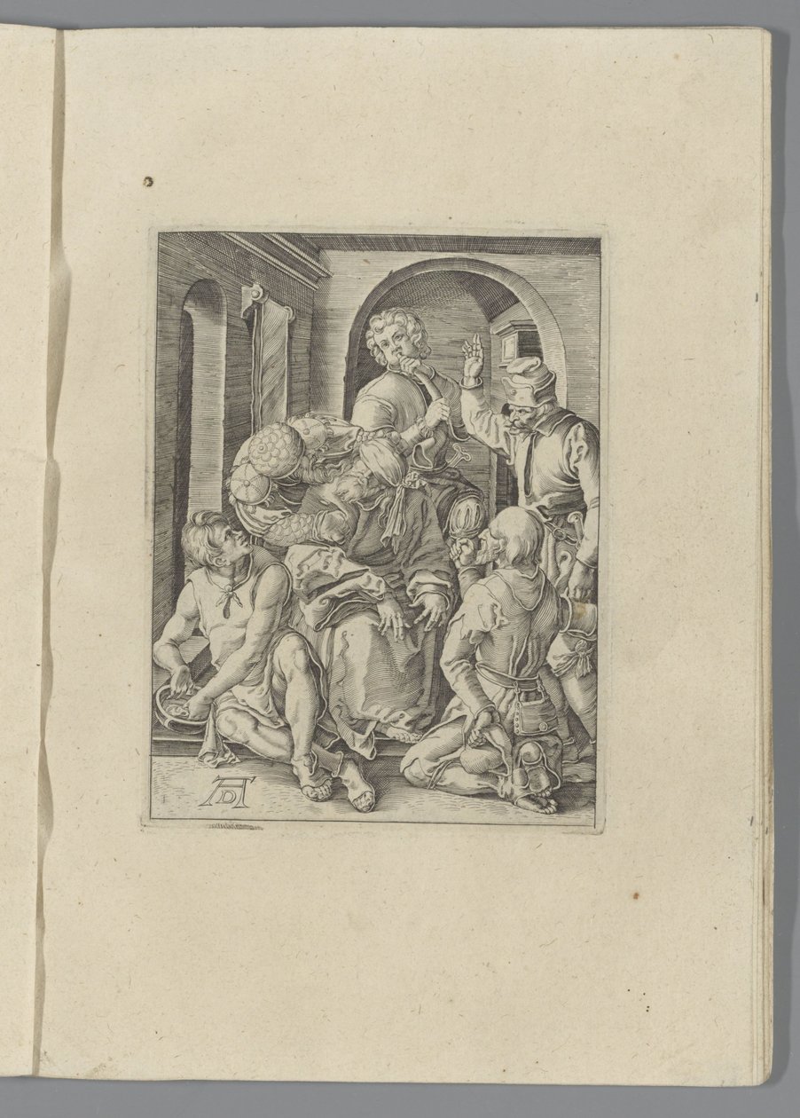 Bespotting van Christus door Anonymous