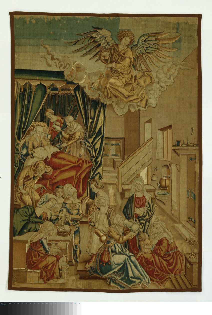 De geboorte van de maagd Maria door Anonymous