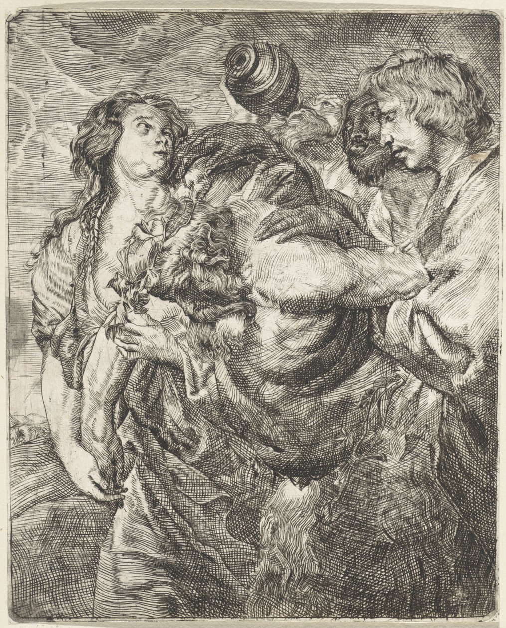 Dronken Silenus door Anonymous