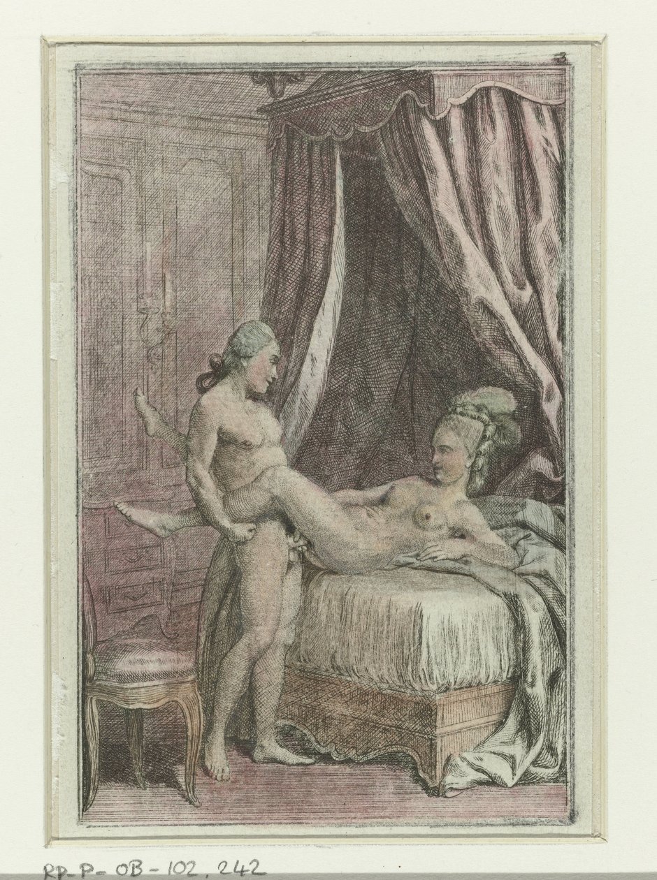 Erotische serie met koppels in bed door Anonymous