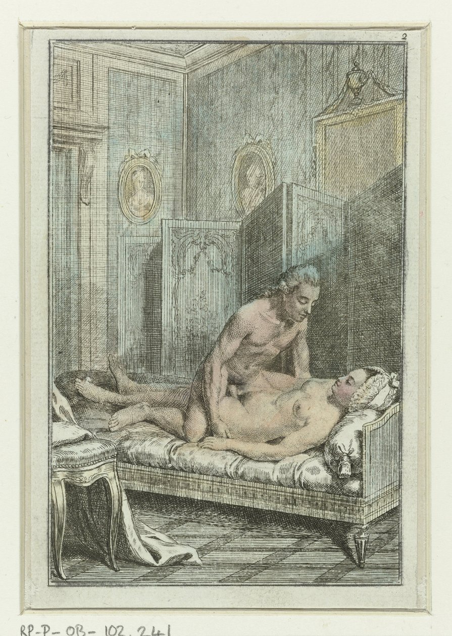Erotische serie met koppels in bed door Anonymous