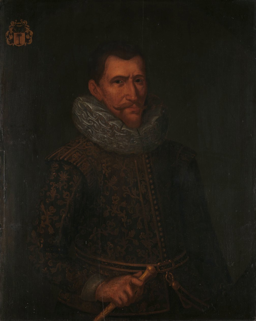 Portret van Gouverneur-generaal Jan Pietersz Coen door Anonymous