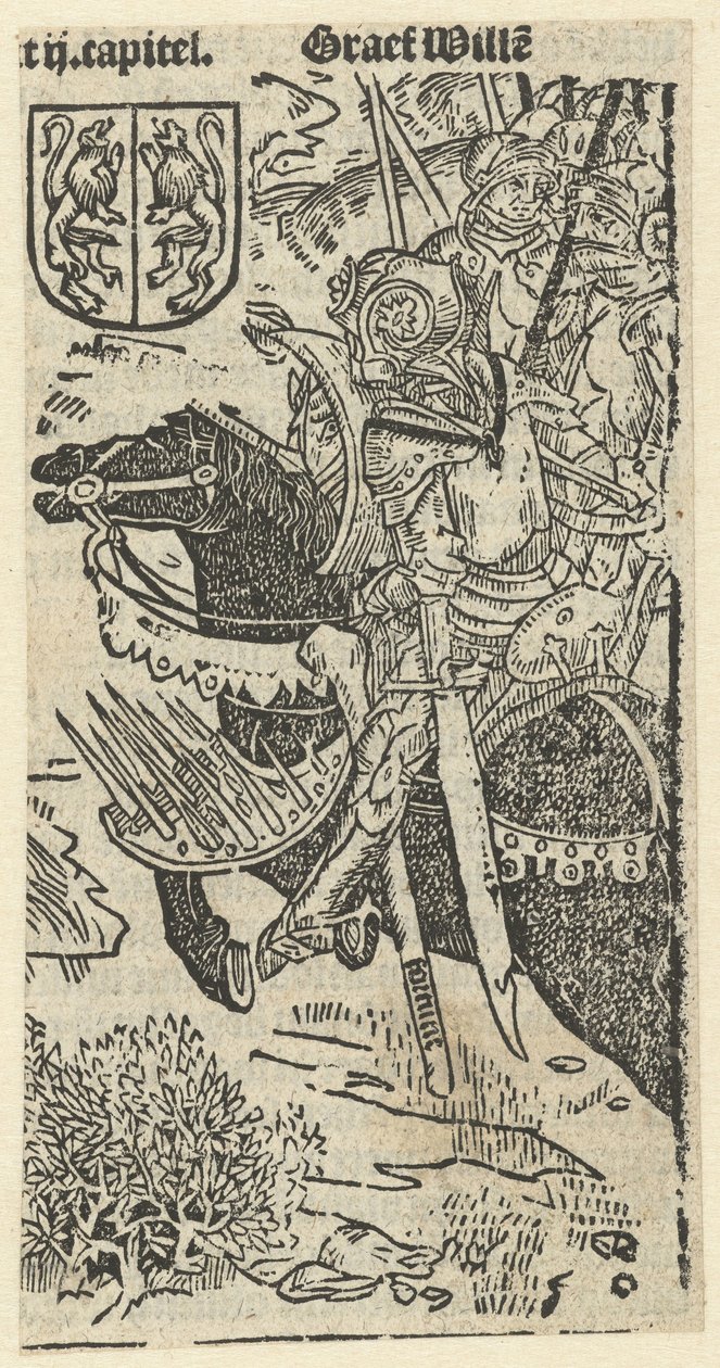 Graaf Willem I van Holland door Anonymous