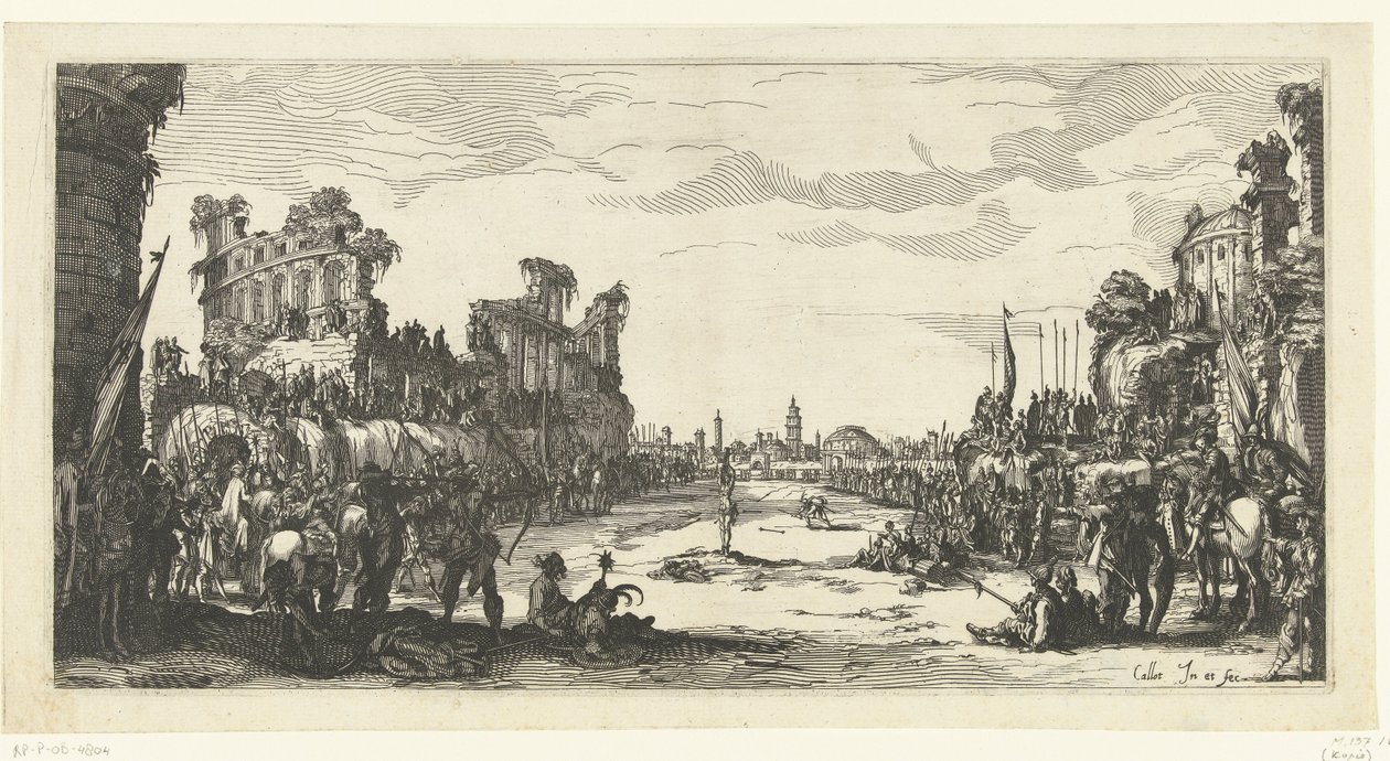 Het martelaarschap van Sebastiaan door Anonymous