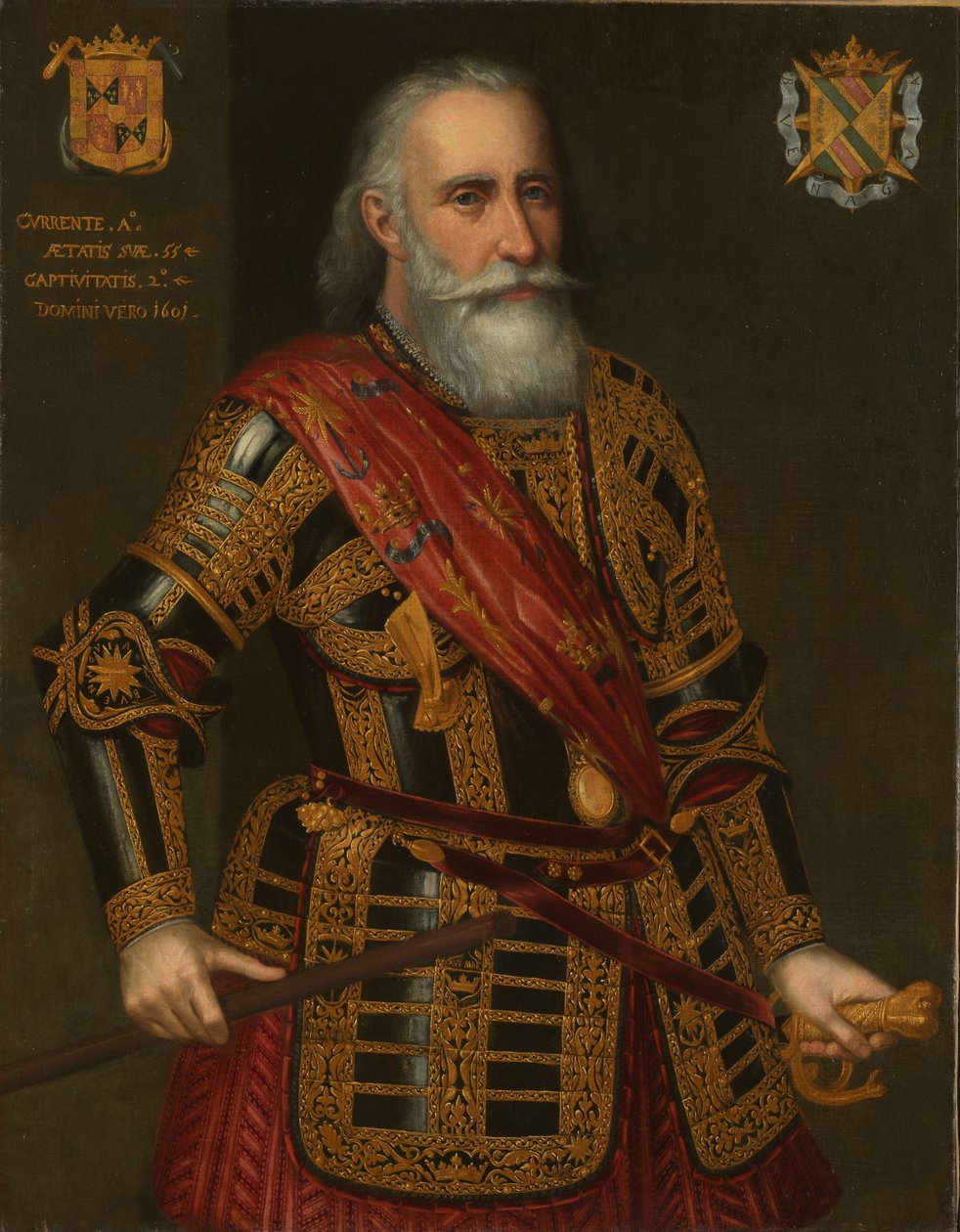 Portret van Francisco Hurtado de Mendoza, Admiraal van Aragon door Anonymous