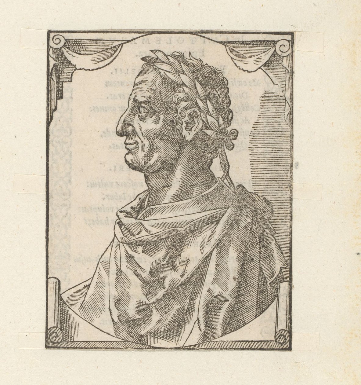 Portret van Marcus Tullius Cicero door Anonymous