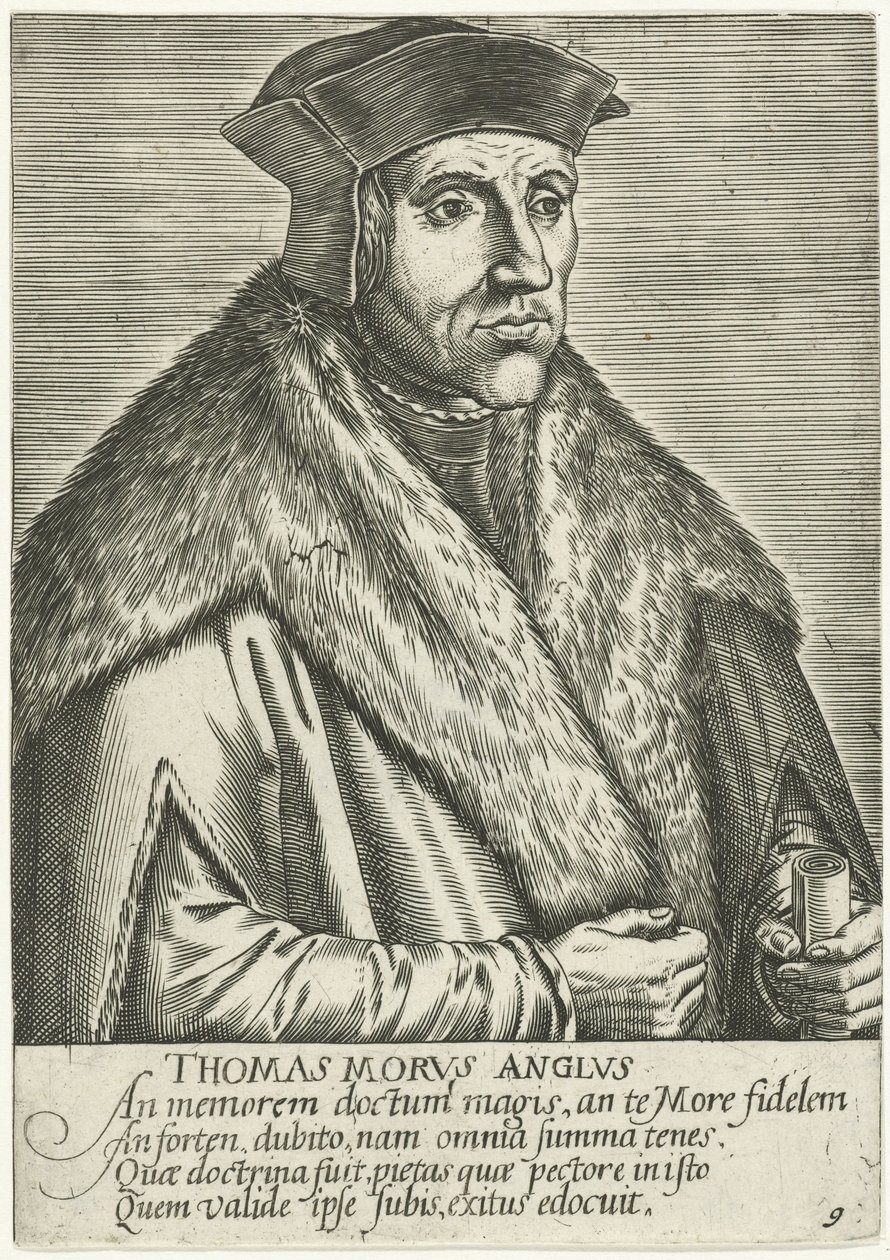 Portret van Thomas More door Anonymous