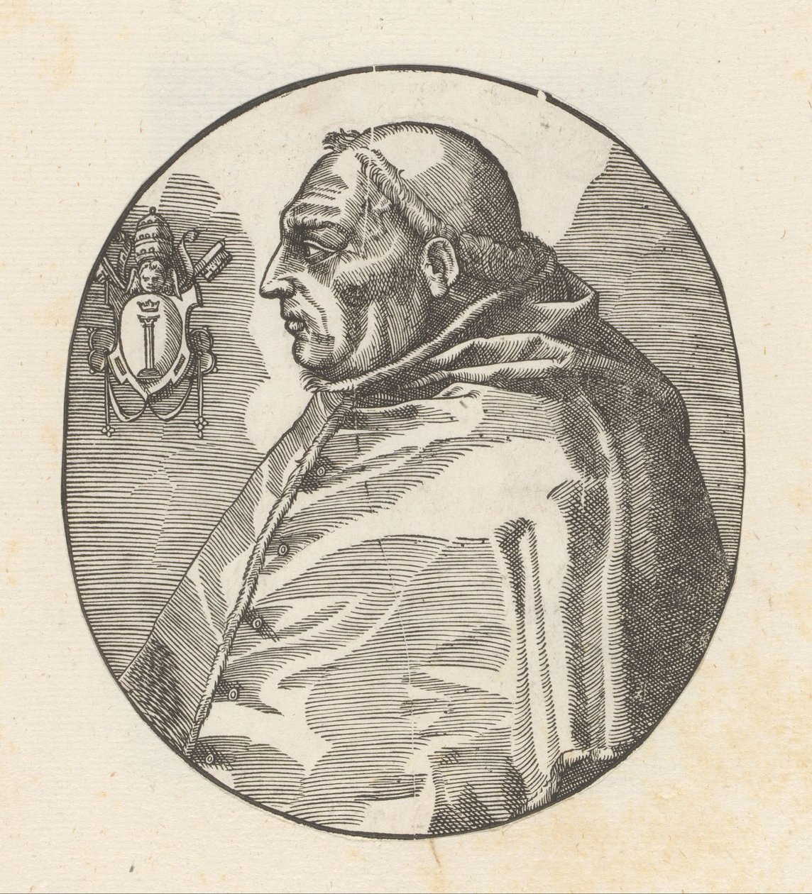 Portret van paus Martin V door Anonymous