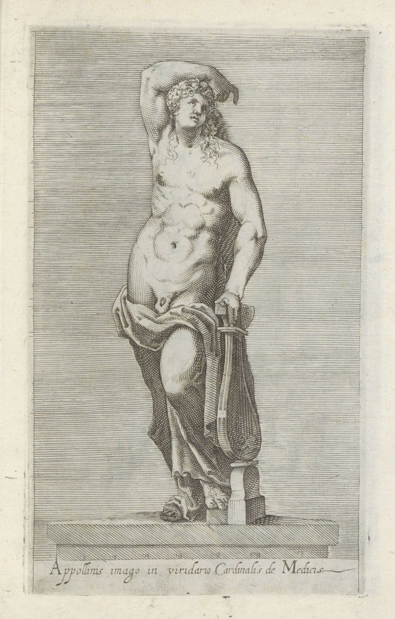 Sculptuur van Apollo door Anonymous