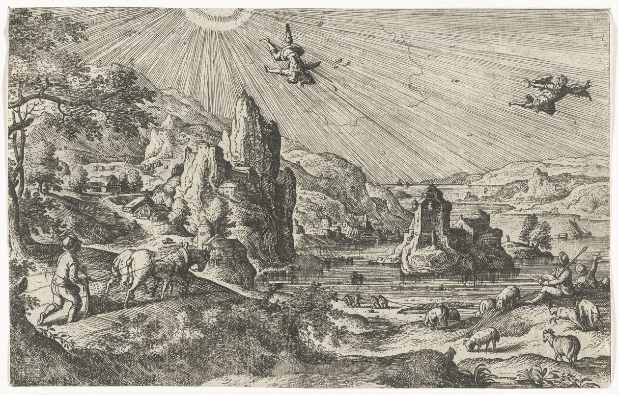 Val van Icarus door Anonymous