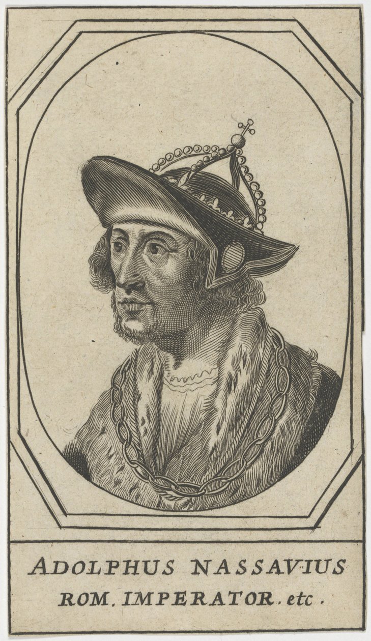 Adolf van Nassau, Koning van de Romeinen door Anonymous Anonymous