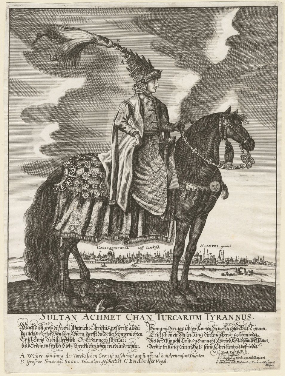 Ahmet III door Anonymous Anonymous