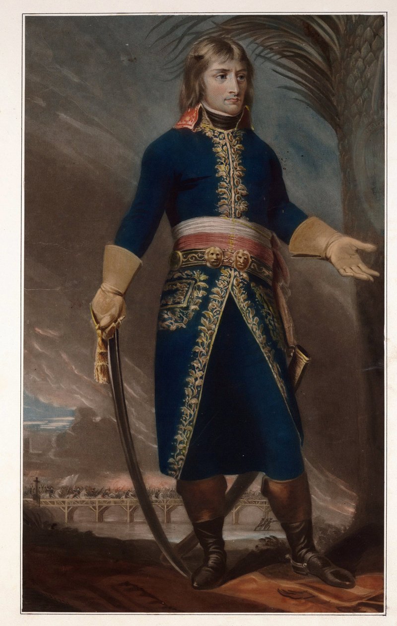 Generaal Napoleon Bonaparte door Anonymous Anonymous