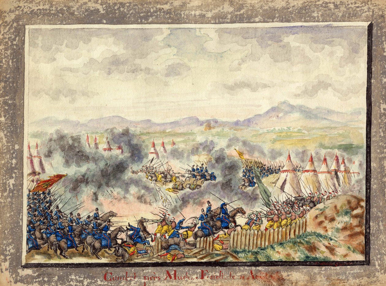 Russisch-Turkse oorlog van 1787-1792 - Slag bij Ramnic door Anonymous Anonymous