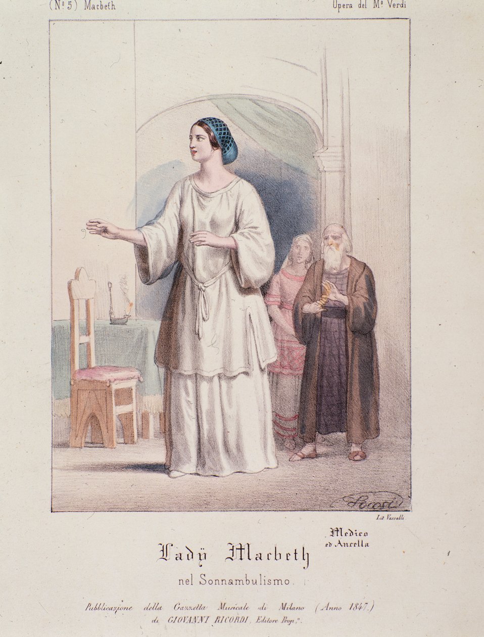 Lady Macbeth personage in Macbeth, opera van Giuseppe Verdi door Anonymous Anonymous