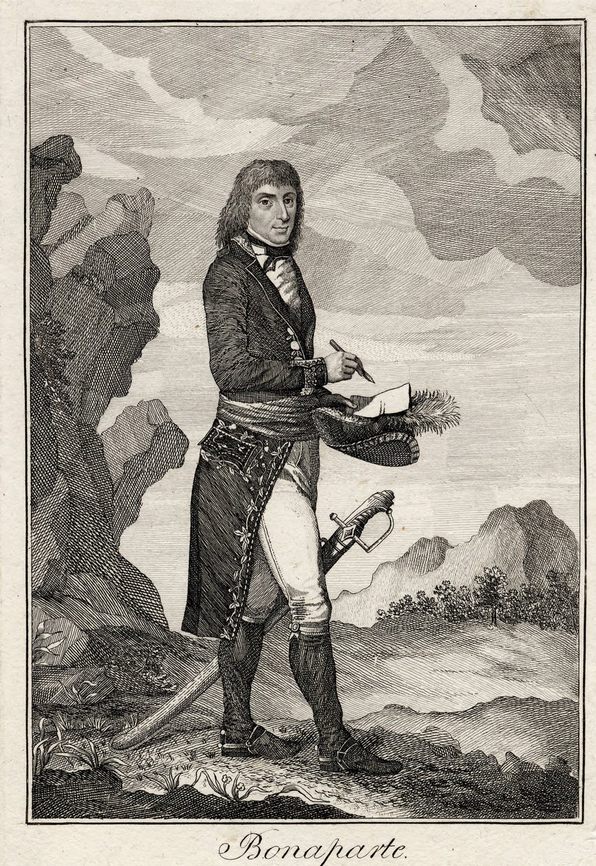 Napoleon Bonaparte door Anonymous Anonymous