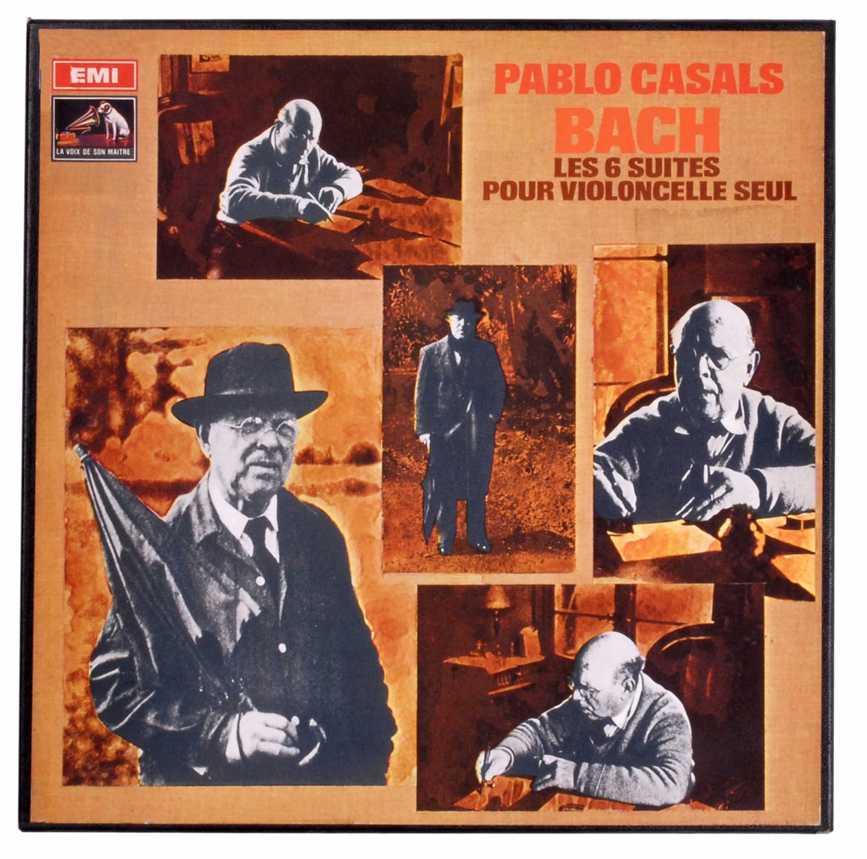 Pablo Casals neemt de 6 cellosuites op van Jean Sebastien Bach door Anonymous Anonymous
