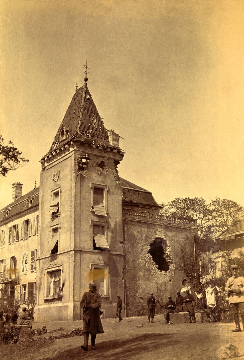 Foto uit een persoonlijk album van een infanterieluitenant tijdens de eerste maanden van de Eerste Wereldoorlog door Anonymous Anonymous