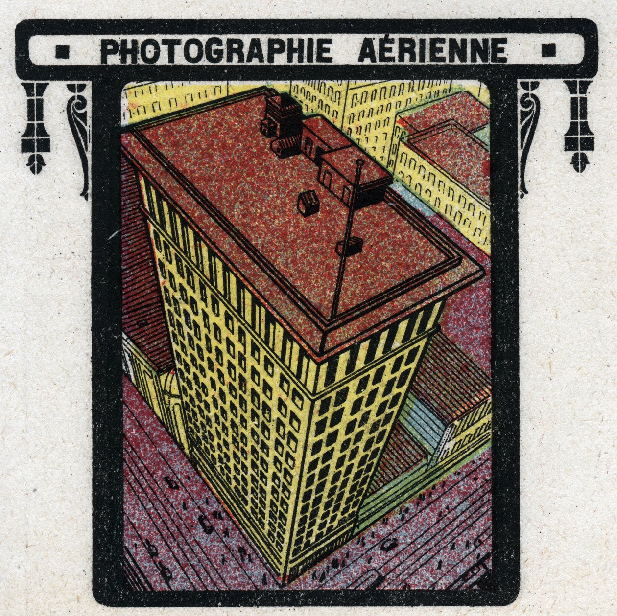 Fotografie: luchtfoto van een gebouw door Anonymous Anonymous