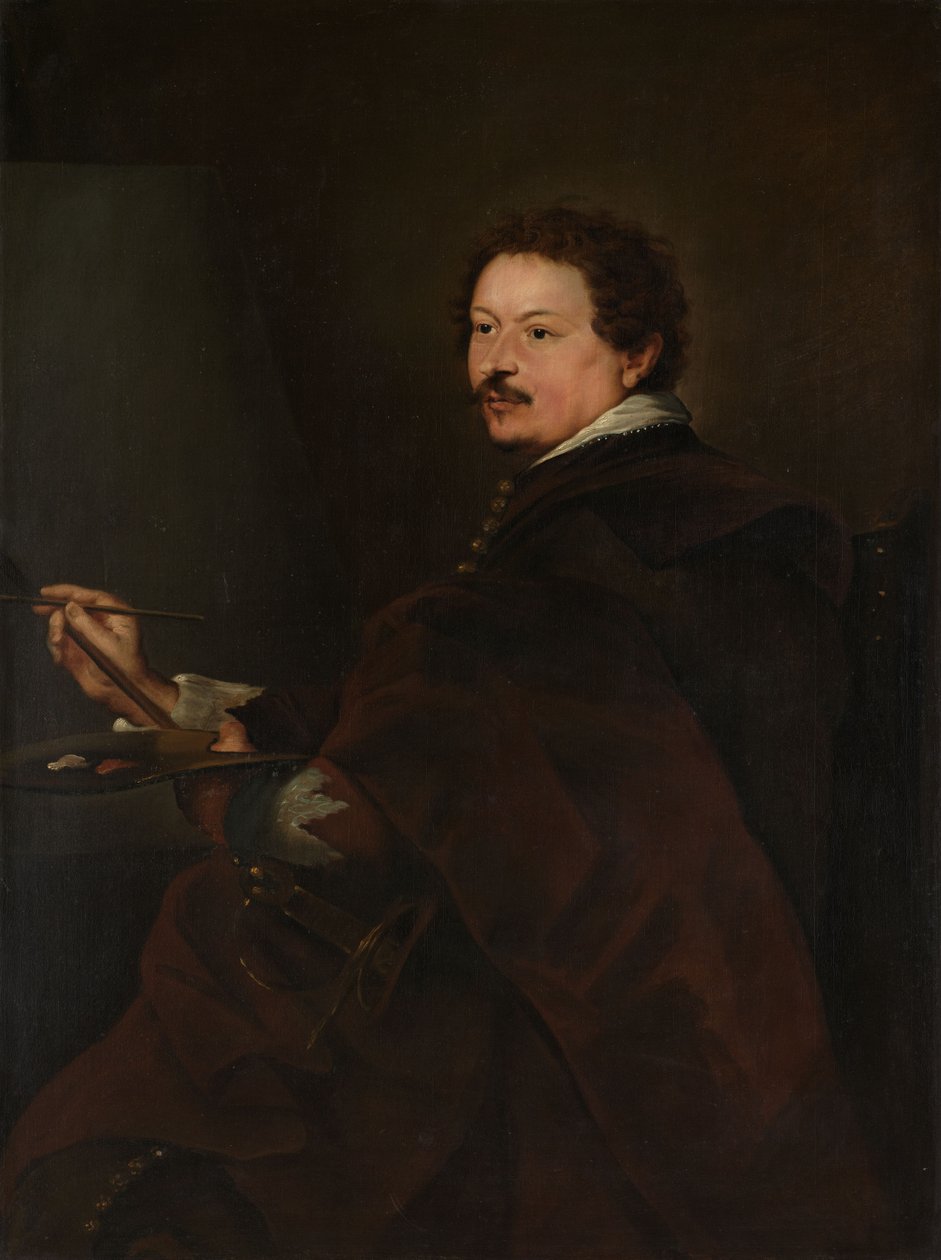 Portrait of Andries van Eertvelt, c.1650-1700 (oil on canvas) door Anonymous Anonymous