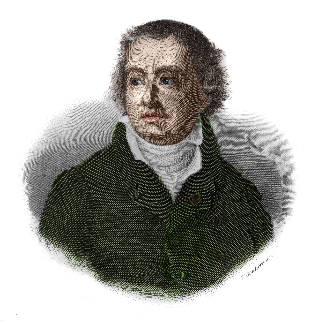 Portret van François Alexandre Frédéric de La Rochefoucauld, Hertog van Liancourt, daarna Hertog van La Rochefoucauld (Rochefoucauld-Liancourt) (1747-1827) in 
