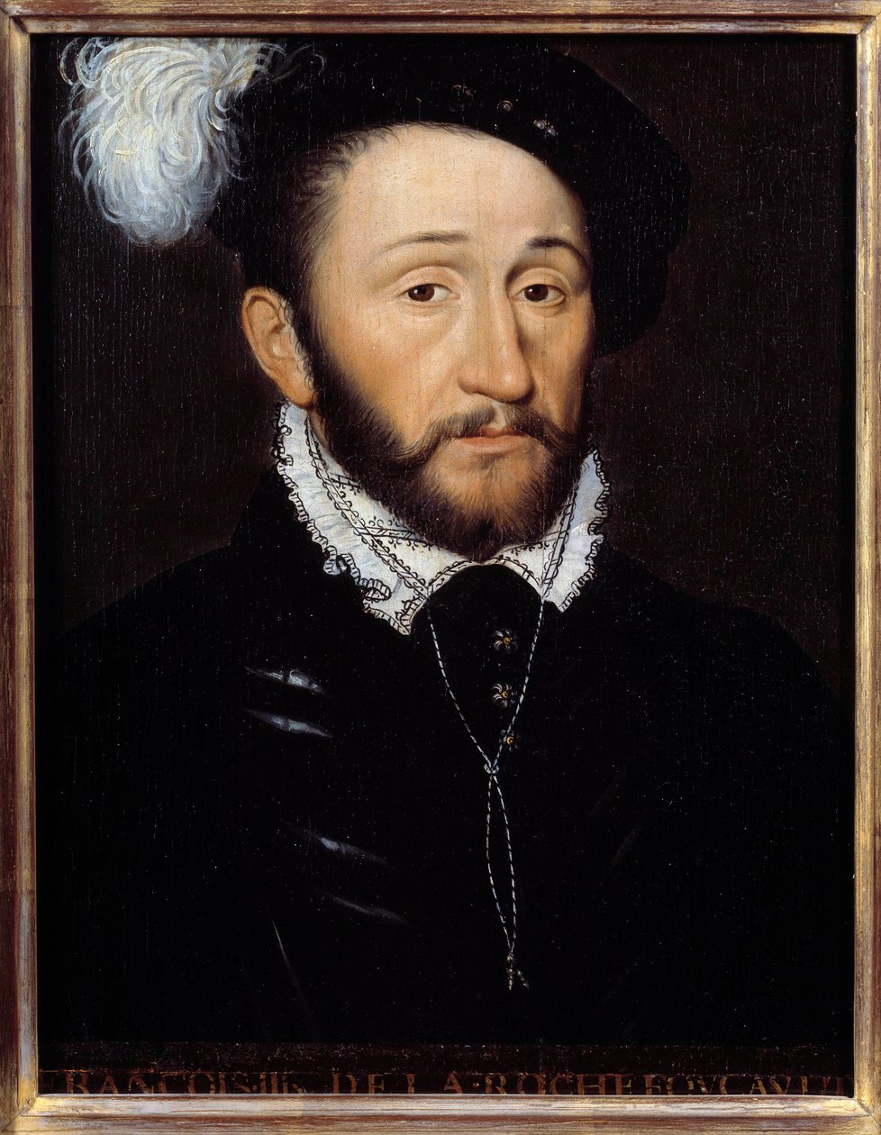 Portret van Francois III de la Rochefoucauld, gouverneur van Champagne door Anonymous Anonymous