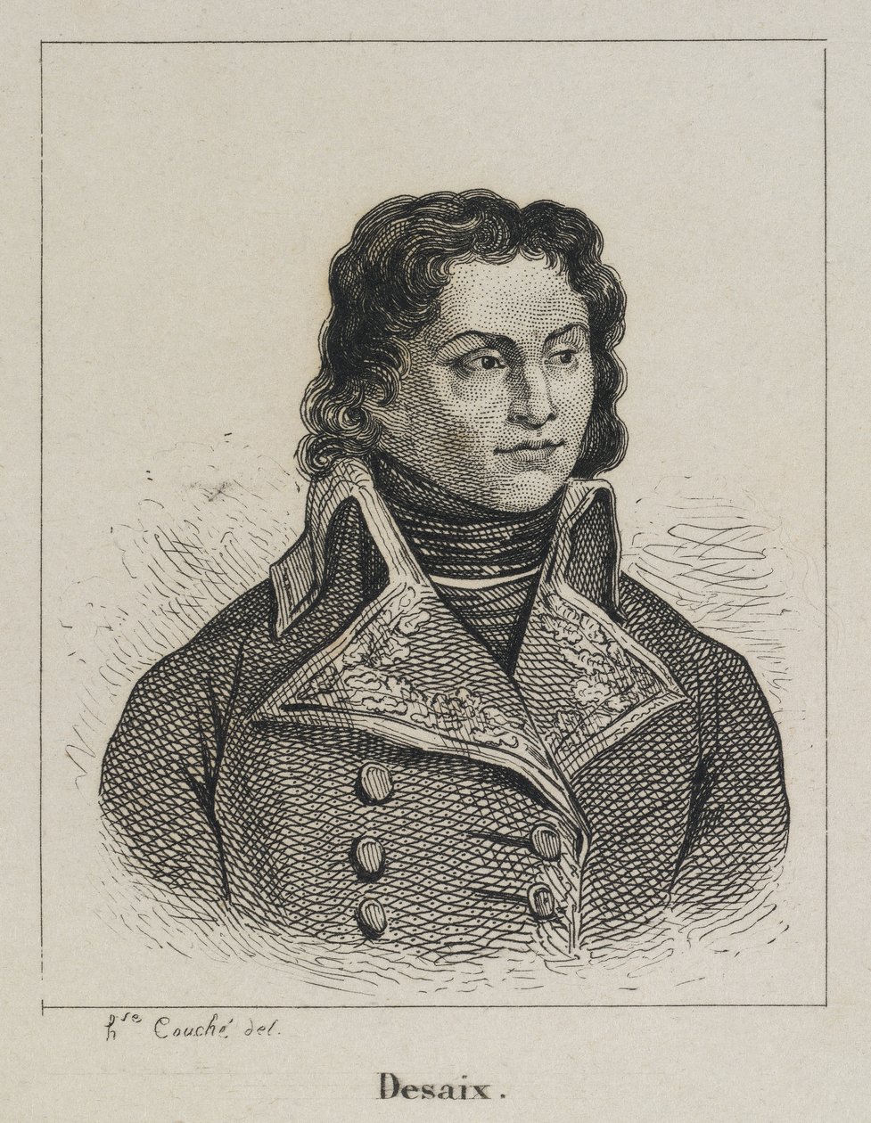 Portret van generaal Louis Charles Antoine Desaix door Anonymous Anonymous