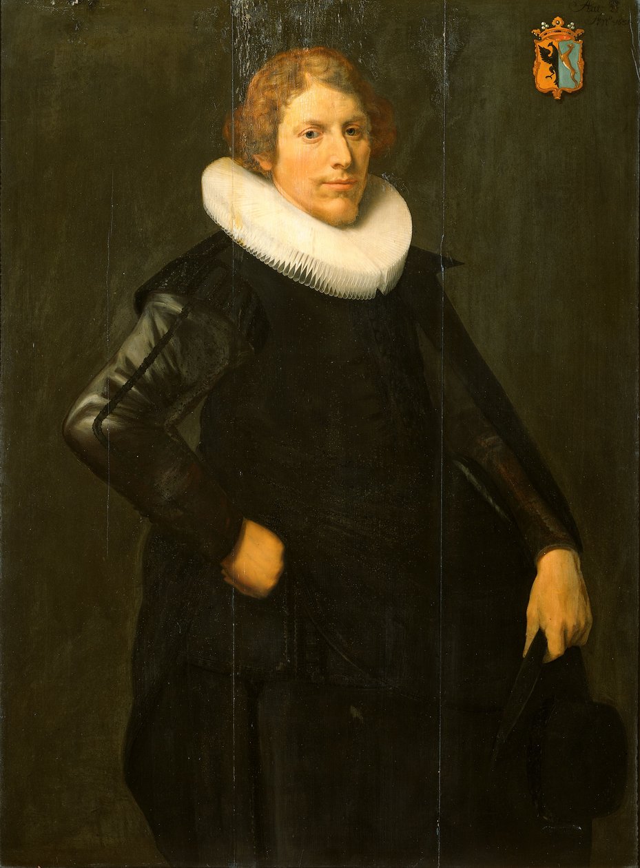 Portret van Gerrit Ottsz Hinlopen door Anonymous Anonymous