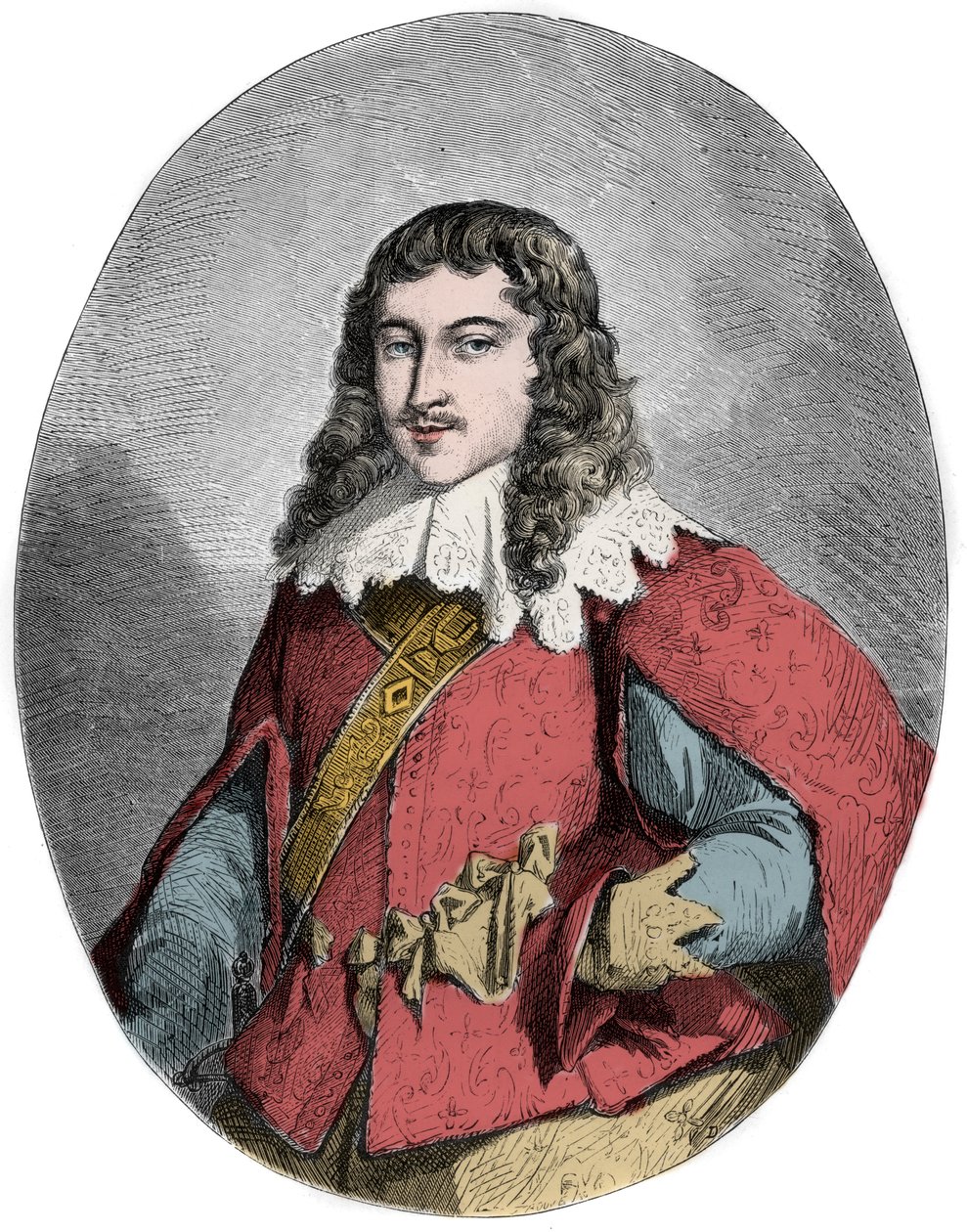 Portret van Henri Coeffier de Ruze d