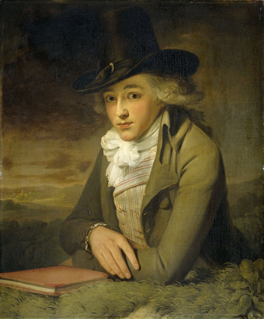 Portret van Jacob Willemsz, ca. 1795 (olieverf op doek) door Anonymous Anonymous