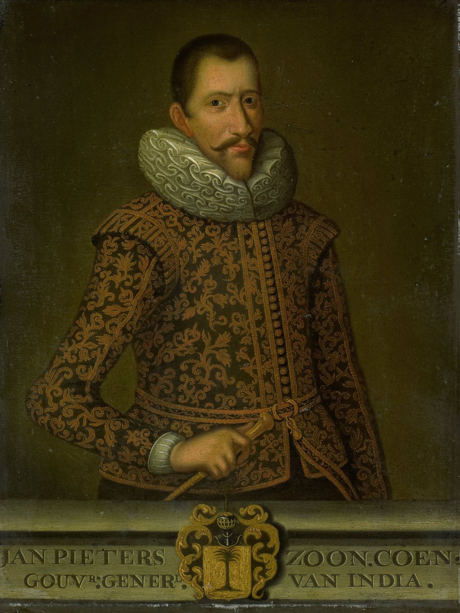 Portrait of Jan Pietersz Coen door Anonymous Anonymous