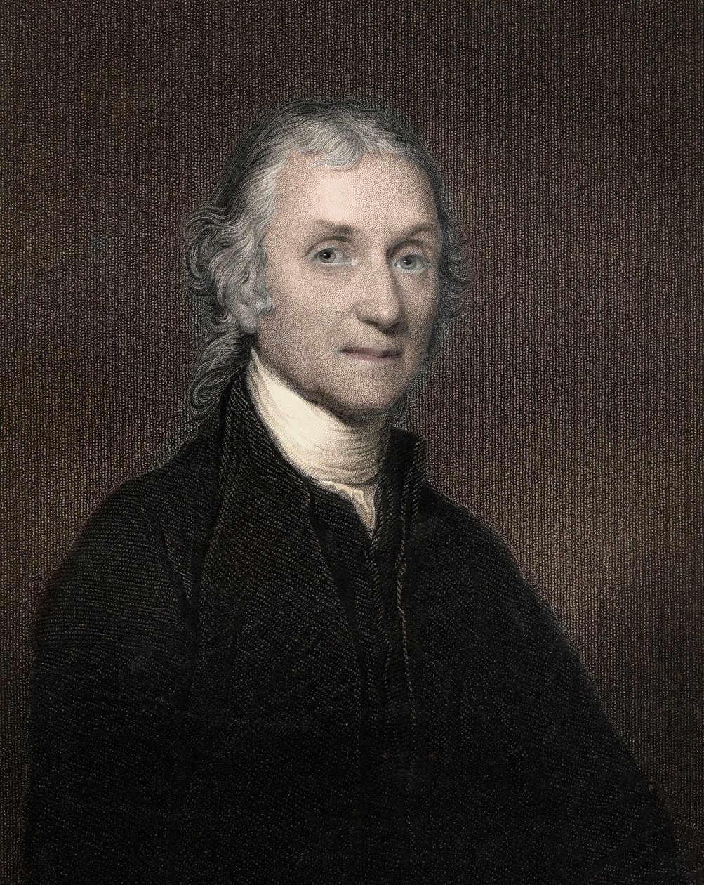 Portret van Joseph Priestley (1733-1804) Britse chemicus en theoloog door Anonymous Anonymous