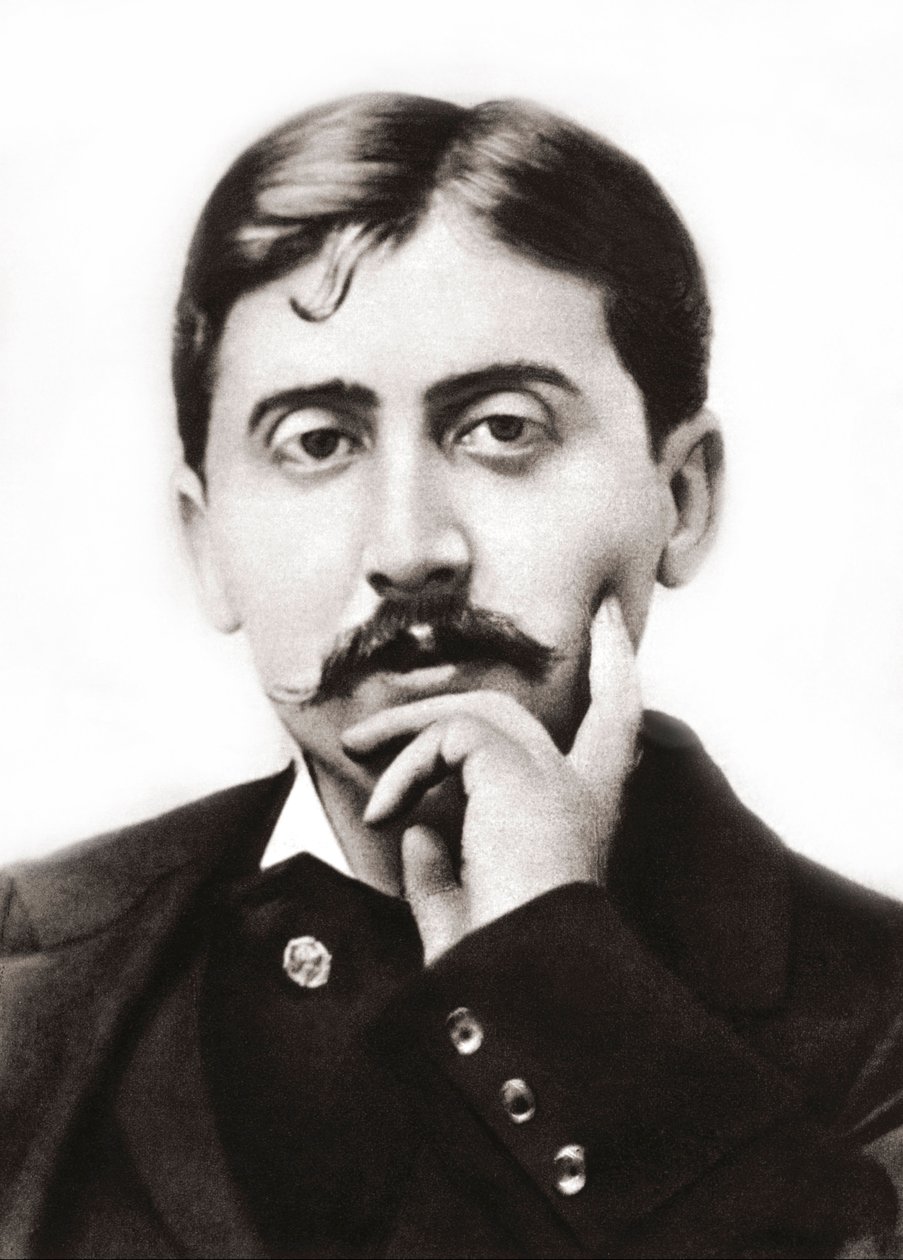 Portret van Marcel Proust (1871-1922), Franse schrijver rond 1900 door Anonymous Anonymous