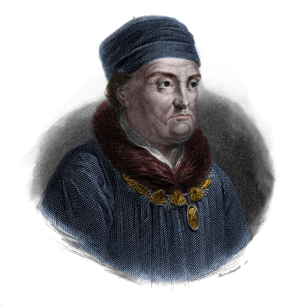 Portret van Rene d