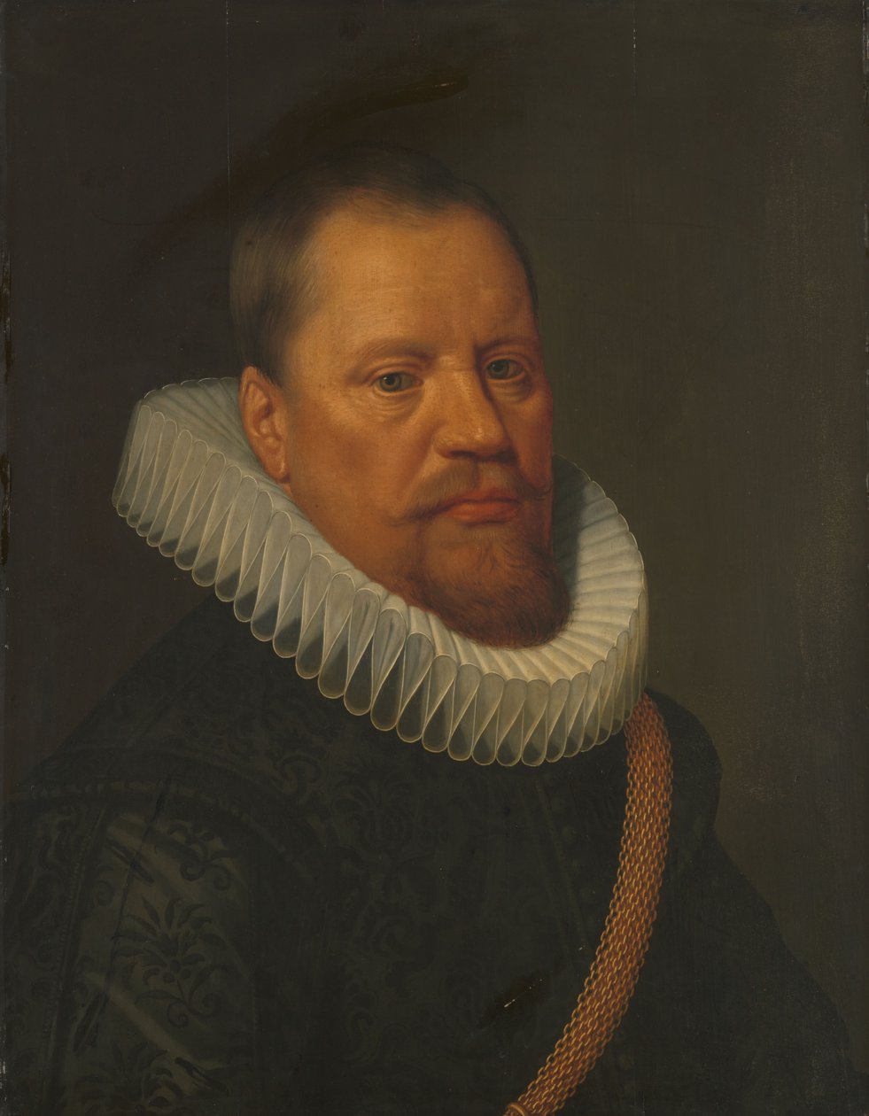 Portret van een man, ca. 1615-1620 (olieverf op paneel) door Anonymous Anonymous
