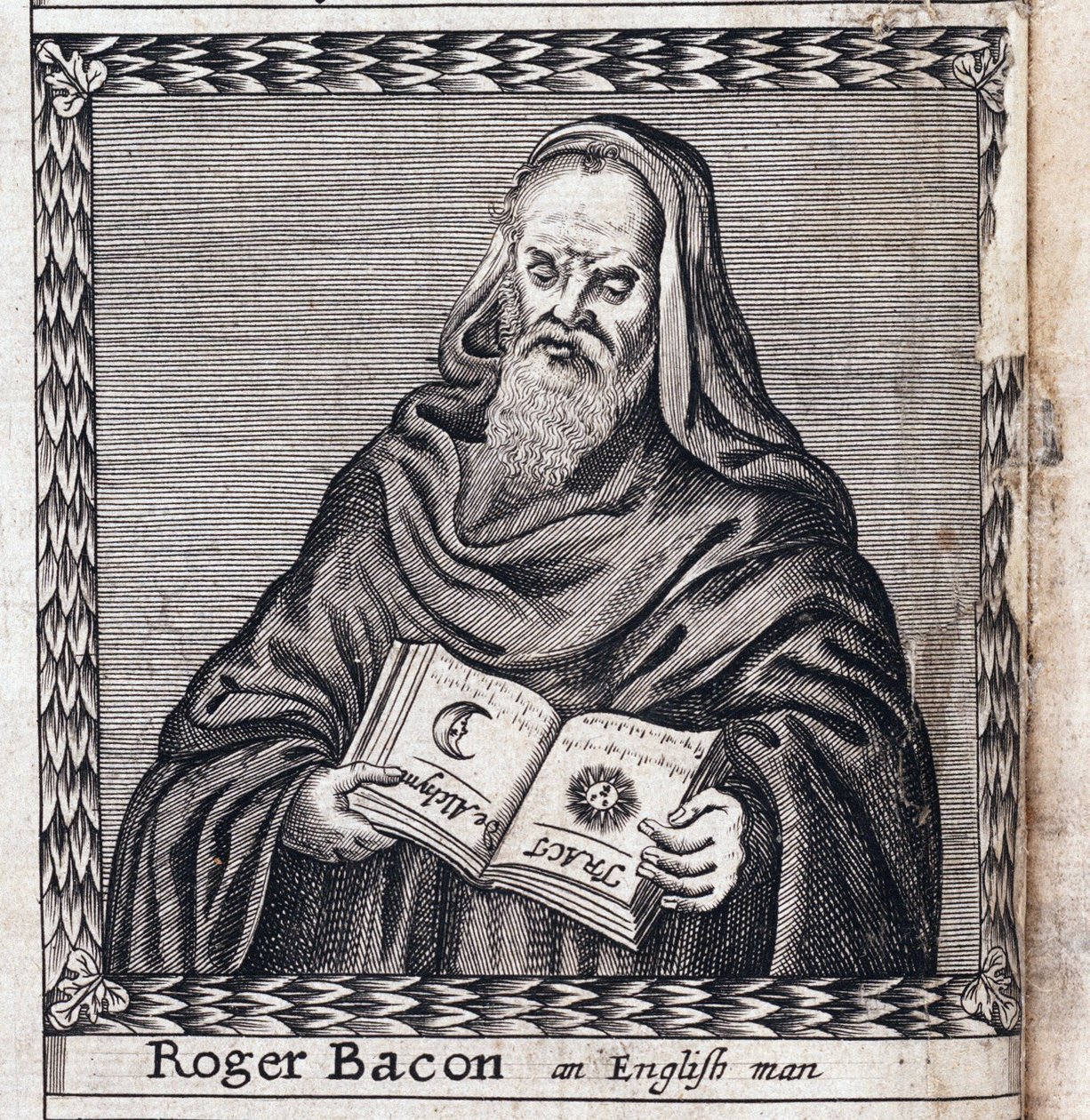 Roger Bacon, bijgenaamd Doctor Mirabilis door Anonymous Anonymous