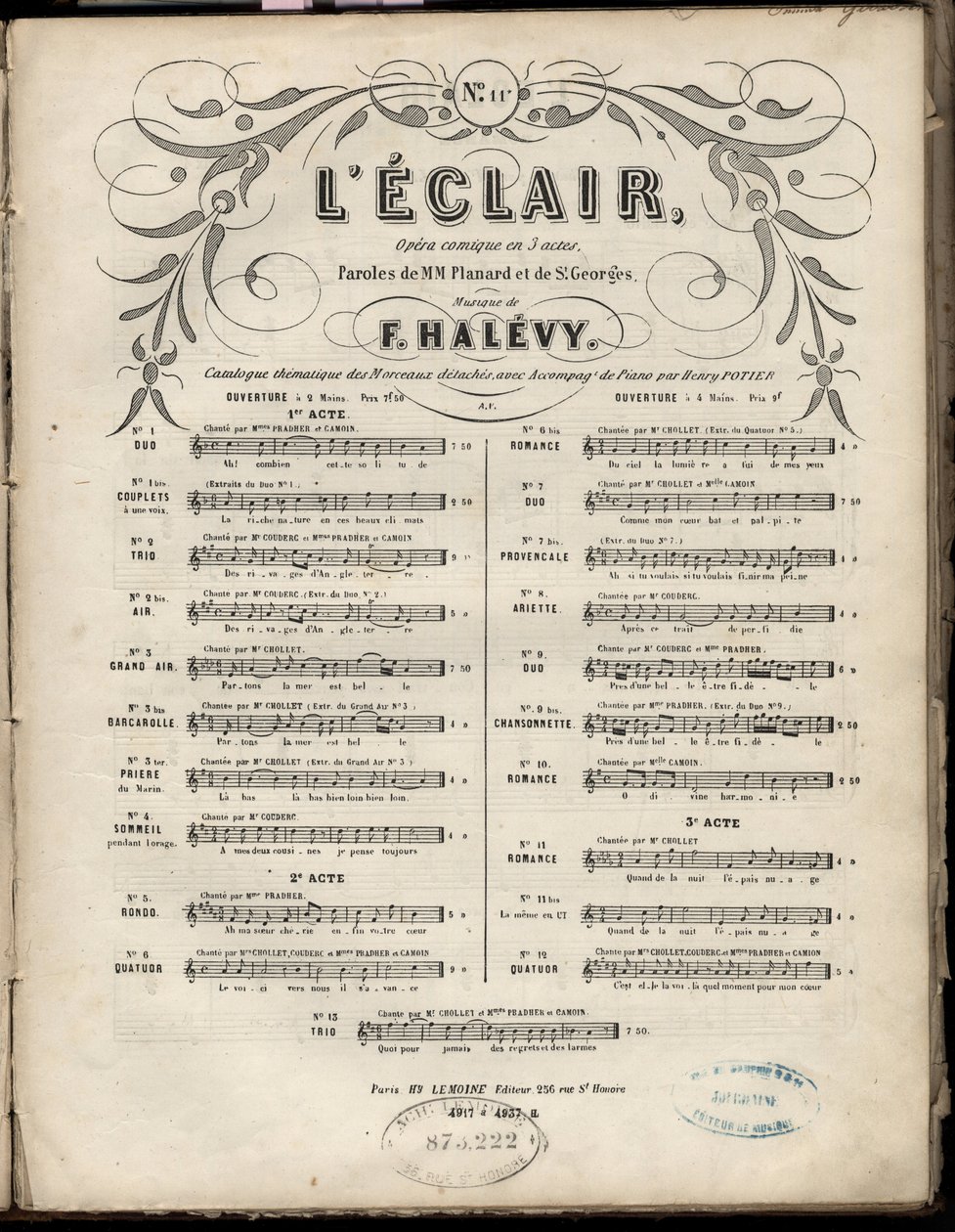 Bladmuziek voor 